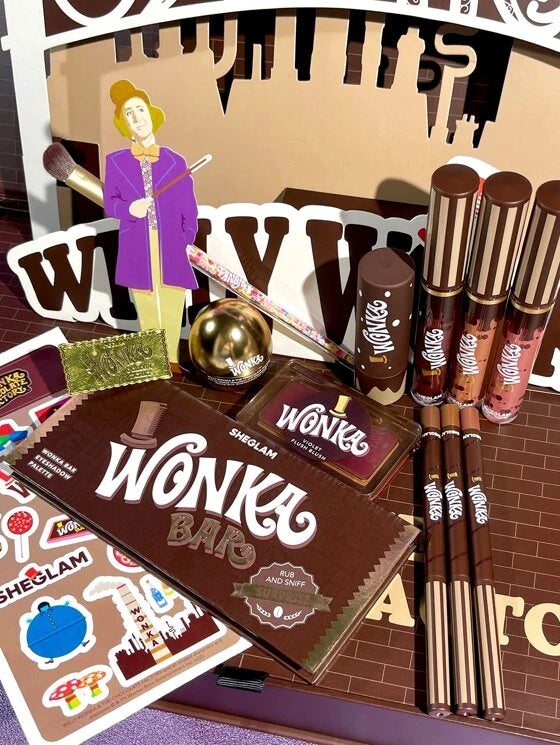 Coleção de Maquiagem Willy Wonka Encantta | Edição Especial