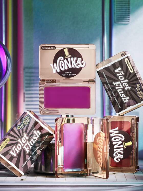 Coleção de Maquiagem Willy Wonka Encantta | Edição Especial
